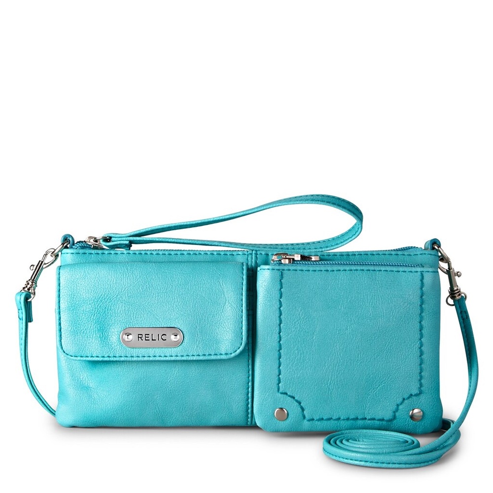 ❌SOLD❌ RELIC Evie Wristlet Crossbody Lagoon